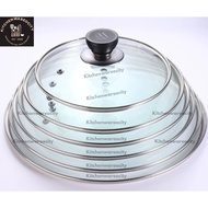 Glass Wok Cover / Wok Cover / Wok Lid / Cover Lid / Pan Cover / Frying Pan Cover / Penutup Kuali / T