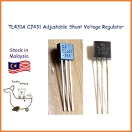 TL431 TL431A CJ431 431 Adjustable Shunt Voltage Regulator Transistor TO-92