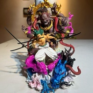OnePiece Zoro asura Model - Height 21cm - width 16cm - Accessories: 9 swords, OnePiece Figure - with