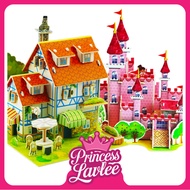 PL 6354 3D Puzzle Paper House Educational Toys Puzzle for Children 3D Paper House Educational Toys f