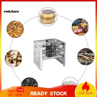  Foldable Multi-function Stainless Steel BBQ Oven Cooker for Camping