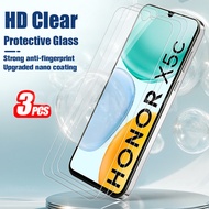 3Pcs X5cPlus Cover Tempered Glass For Honor X5c X5c+ HonorX5cPlus HonorX5c X 5C 4G Screen Protector 