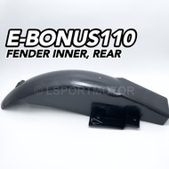 SYM E-BONUS110 FENDER INNER, REAR (MATTE BLACK) 80200-SA5-000 EBONUS110 EBONUS 110 E BONUS