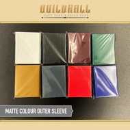Matte Colour Card Sleeve 50pcs - 2nd Layer Card Sleeve - 66 x 91mm Pokemon Digimon Magic One piece