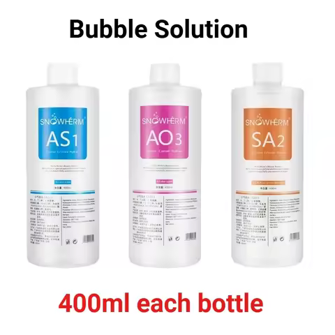 400ml AS1 SA2 AO3 Aqua Peel Solution for Facial Machine Skin Deep Cleaning with Replenish Water & Ex