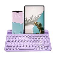 Macally Small Wireless Bluetooth Keyboard for Tablet and Phone, iPad, iPhone, Rechargeable - 78 Key 