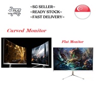 ⚡BEST DEALS!!!⚡Straight Curved monitors 24/27/32 Inch Full HD 60Hz Led Gaming Monitor High Refresh Rate Surface Wide Vie