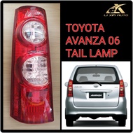 TOYOTA AVANZA 2006 2ND MODEL TAIL LAMP TAIL LIGHT BELAKANG LAMPU KERETA