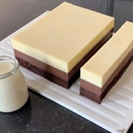 PUDING COKLAT 3 LAYER LAPIS CAKE/PUDING PREMIUM COKLAT VANILLA +VLA