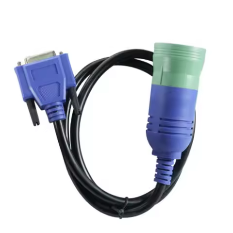 K-LINE Cable 9PIN Heavy Truck Diagnostic Tool For CNH EST DPA5 V8.6 Truck Engine-A09E