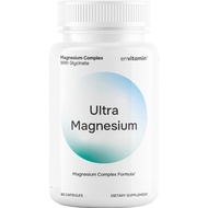 envitamin Ultra Magnesium Glycinate - 8 in 1 Formula with Methylated Vitamin B12, Vitamin D3 and B6.