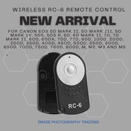 Pro-Image Wireless RC-6 Remote Control for Canon EOS 500D 550D 600D 650D 700D 7D 60D 70D DSLR (Ready