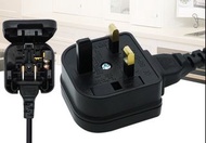 13A Fuse 嵌入式美式/歐式兩腳插頭轉英式香港電源轉換器插頭
