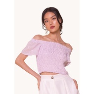 Lzzie Iggy Top - Purple, Black and White