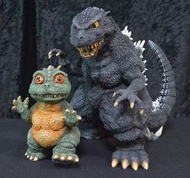 ［預訂］Horizing 平成 哥斯拉 小哥斯拉 1994 Q版 白模 原模開件