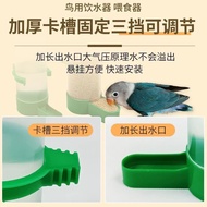 Penghidup air burung, alat minum dan memberi makan burung nuri, botol air automatik burung puyuh, ko