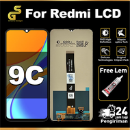 LCD Redmi 9C Original 100% lcd touchscreen free lem fullset asli Ori layar hp FHD Digitizer Resolusi
