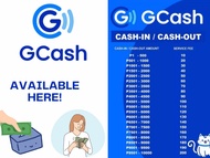 Gcash Available Here Signage A4 Size Laminated