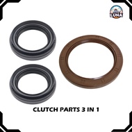 3 IN 1 HESO FLYWHEEL OIL SEAL DRIVE SHAFT OIL SEAL PROTON WAJA 1.6 L CAMPRO S4PH AUTO 4 SPEED
