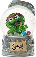 Precious Moments Sesame Street Scram! Musical Snow Globe, Plays ABC Song