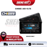 Chigee Aio-6 LTE 4G Device MOTORCYCLE DASHCAM SMART RIDING DASHCAM SHENGFATT AIO6 BIKE CAR PLAY Chig