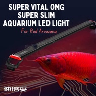 [Ready Stock] SuperVital 速倍妥 OMG Aquarium LED Light Super Slim Lampu Arowana (Red)