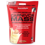 Carnivor Mass Anabolic Beef Protein Gainer, Vanilla Caramel, 10 Pounds