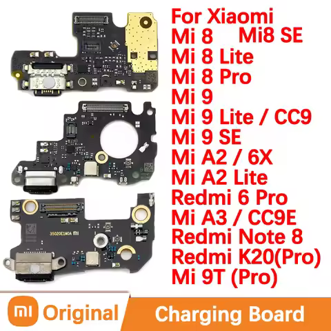 Original USB Charger Dock For Xiaomi Mi 9 SE 6X A2 8 Lite 9T Quick Fast Charging Board Connect Redmi