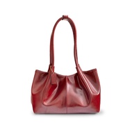 FIYA-SYCA Shoulder Bag, Korean Trendy College Work Bag - Multifunctional Leather Tote Bag - College 