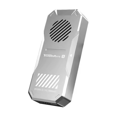 A23F-80Gbps For Thunderbolt 5 M.2 Nvme SSD Enclosure Transfer Rates Over 6000MB/S Works For Mac M4 P