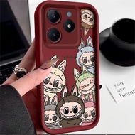 case for Realme C63 Narzo N63 C65 labubu phone cases Cartoon Cute Shockproof Silicone Phone Soft Cas