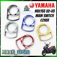 YAMAHA NVX155 V2 MAIN SWITCH COVER AEROX NVX KEYLESS COVER LOCK DECORATION PROTECTION CAP ARM ACCESS