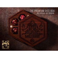 The Wizard Dice Box | Premium DnD D&D Vault Storage Tray for MTG RPG Gaming