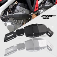 For HONDA CRF300L 2020 2021 2022 Exhaust Pipe Protective Cover CNC Aluminum FMF PowerBomb Exhaust He