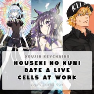 Date A Live, Houseki no Kuni HnK, Cells at Work - Doujin Keychains (Ruby's Cosplay Shop)