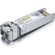 10Gtek 10GBase-SR SFP+ Transceiver, 10G 850nm MMF, up to 300 Meters, Compatible with Cisco SFP-10G-S