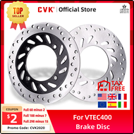 Zior ดิสก์เบรกหลังจานเบรค4มม. สำหรับ HONDA CB-1 CB 400 CB400 VTEC CB750 CB500อุปกรณ์เสริมมอเตอร์ไซค์