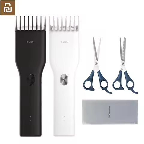 Youpin Enchen Boost Rechargeable cordless hair trimmer for men grooming professional electric hair c