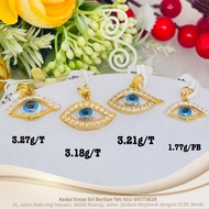916 (22k) Gold Indian Pendant
