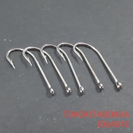 MATA Stainless Steel Fishing Hook Size Number 2 Contains 5 Hooks ID6A81E