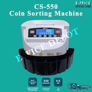Effice Depot - CS-550 Coin Sorting Machine / Coin Counting Machine / Coin Sorter