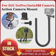 Flexible Action Camera Mount For GoPro Insta360 DJI Action Mini Camera Octopus Tripod Holder Clip St