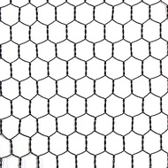 DAIDOHANT 10160145 Vinyl Tortoise Shell Wire Mesh, Black (Wire Diameter d) #20 (0.85mm) x (Mesh A), 