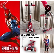 ใหม่ล่าสุด Scooter for kids สกู๊ตเตอร์3ล้อ มีกริ่ง พับได้