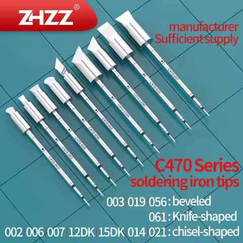 C470 soldering iron tips C470-014 003 002 006 019 056 C470-007 021 C470-061 12DK for JBC T470HD hand