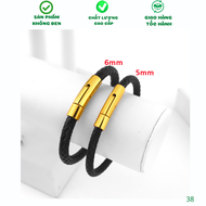 Lắc tay nam titan/ inox cao cấp sáng bóng mạnh mẽ không bị oxy hóa dù đi mưa tắm biển hay đeo hằng n