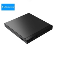 【stsjhtdsss2.sg】USB 3.0 External CD/DVD Optical Drive CD/DVD Player DVD Burner with USB 3.0 Ports Card Reader for PC Laptop