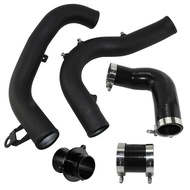 Black Charge Pipe + Intercooler Kit For Audi A3/S3 VW Golf GTI R MK7 Gen3 EA888 1.8T 2.0T TSI MQB Ra