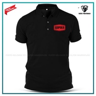 Polo T Shirt Sulam Rapala Design Casting Fishing Umpan Reel Lures Rod Tackle Baju Lelaki Outdoor Fis