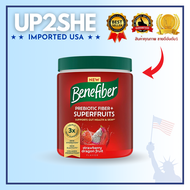 ไฟเบอร์ + พรีไบโอติก Benefiber Prebiotic Fiber + Superfruits Dietary Supplement 8.8 oz (250G) รสสตอเ